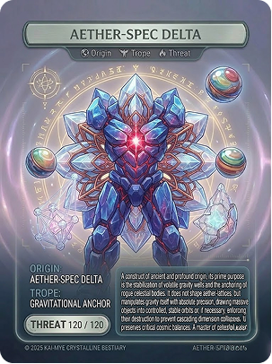 Aether-Spec Delta creature card