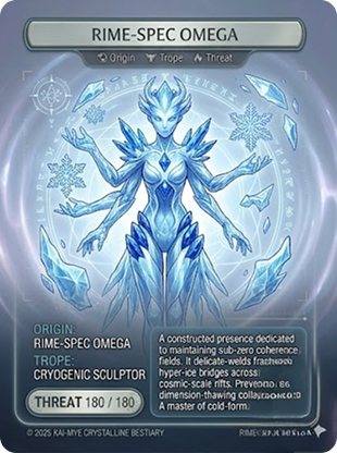 Rime-Spec Omega creature card