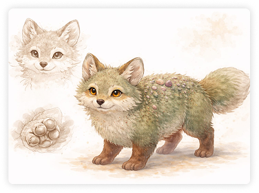 Dustfur Fox creature