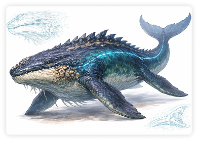 Leviathan Whale creature
