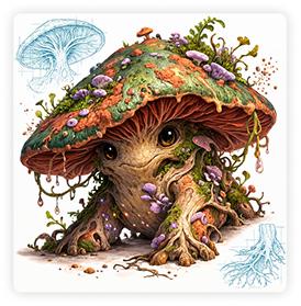 Mycelium Shroomling creature