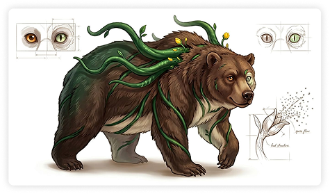 Verdant Ursine creature